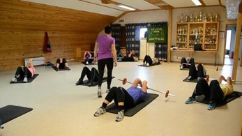 Spreke seniorer på formiddagstrim